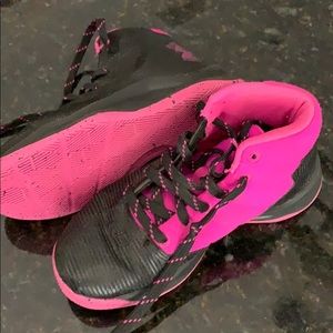 Under Armour girls high tops